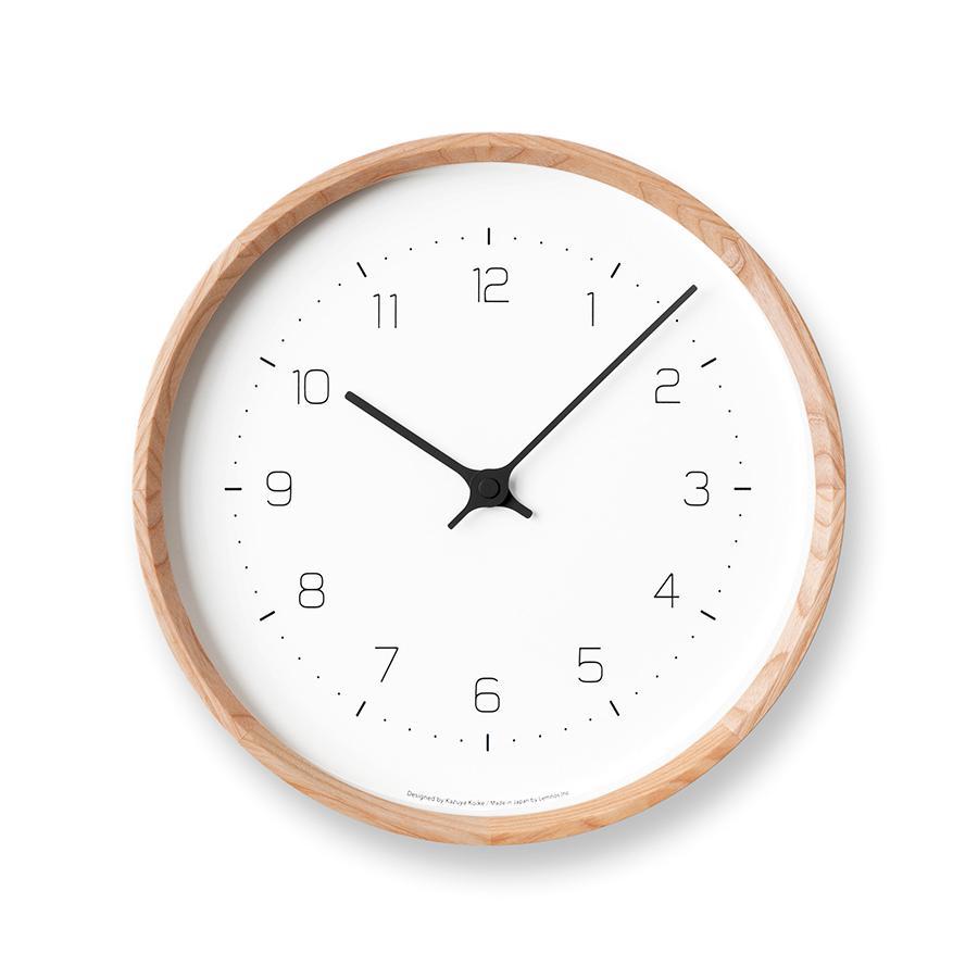 Lemnos NEUT wall clock / ナチュラル KK22-09 – N203