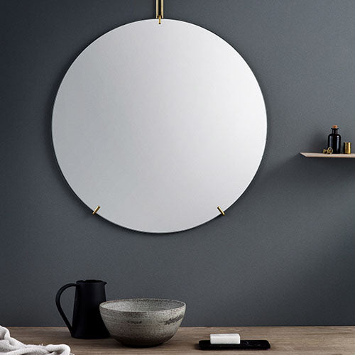 WALL MIRROR 50cm 壁掛けミラー