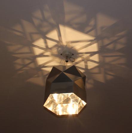 hexagon pendant lamp 2