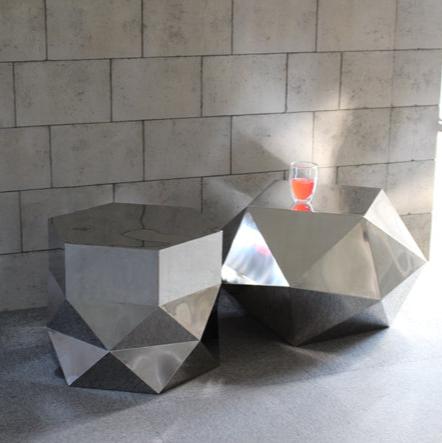 hexagon stool / coffee table 2