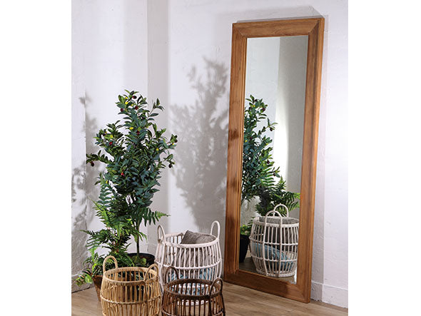 Teak Mirror