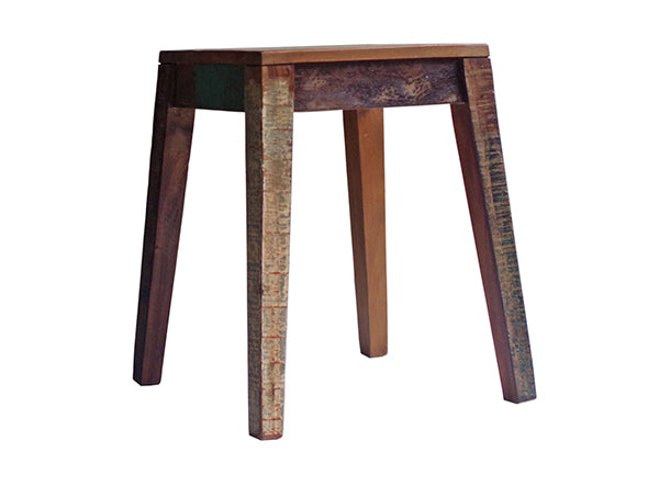 RECYCLE WOOD STOOL