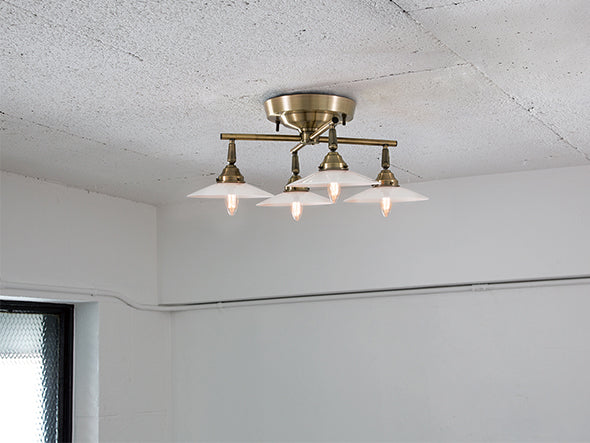 CUSTOM SERIES 4 Cross Ceiling Lamp × Trans Dish