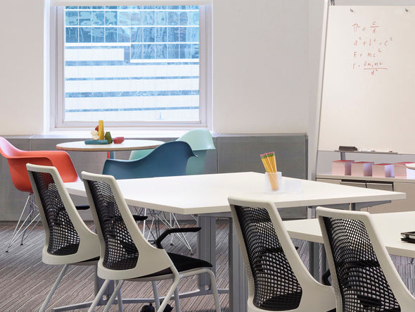 Eames Molded Plastic Arm Shell Chair