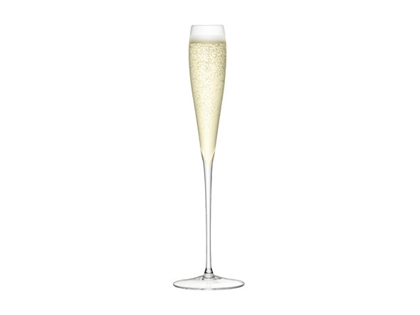 WINE GRAND CHAMPAGNE FLUTE 100ml CLEAR SET2