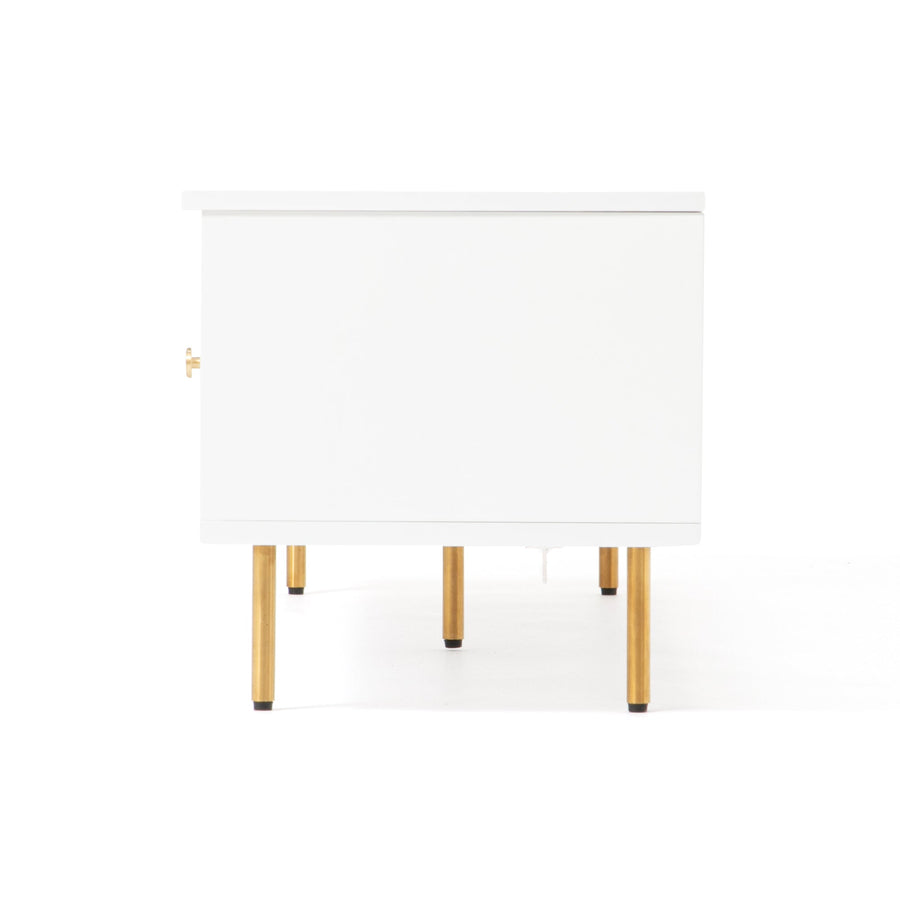 ソルティール TVボード 2 ホワイト（W1500×H410）