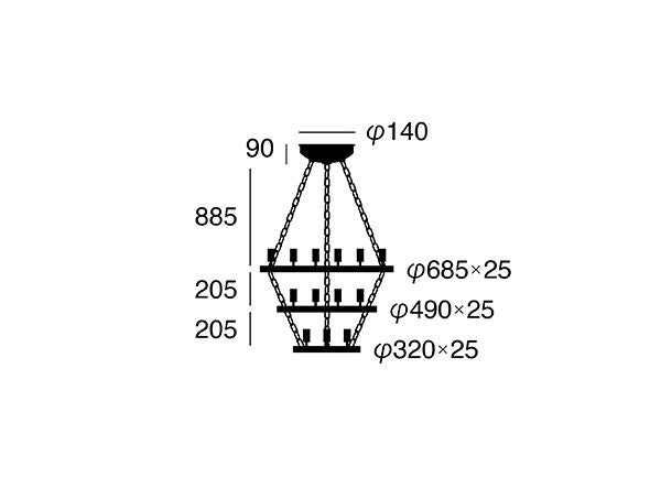 Chandelier 27