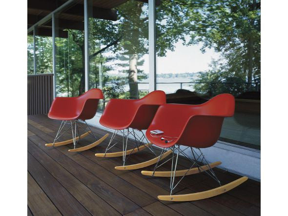 Eames Molded Plastic Arm Shell Chair