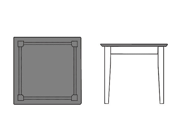 SQUARE TABLE