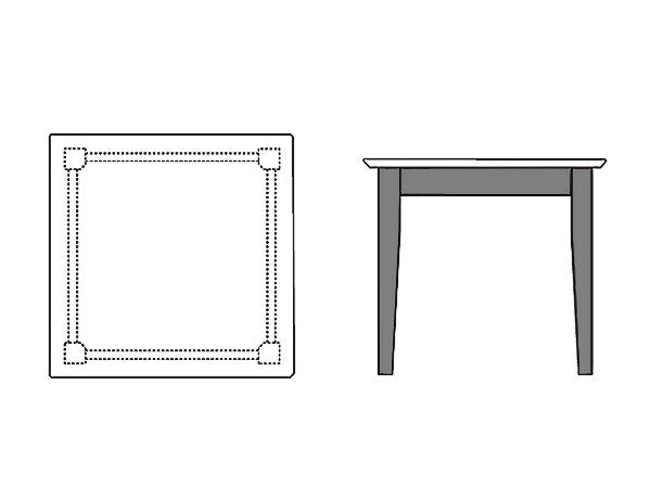 SQUARE TABLE