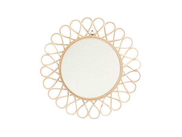 Rattan Mirror