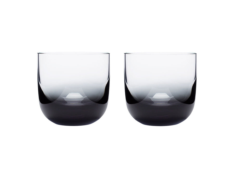 Tank Whisky Glass 2P Black