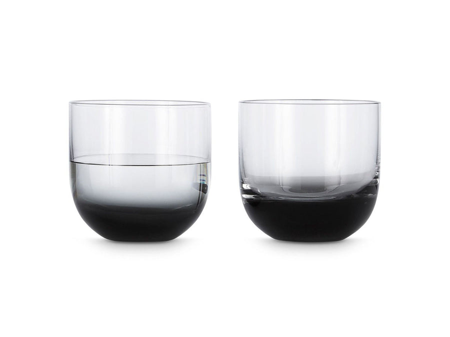 Tank Whisky Glass 2P Black