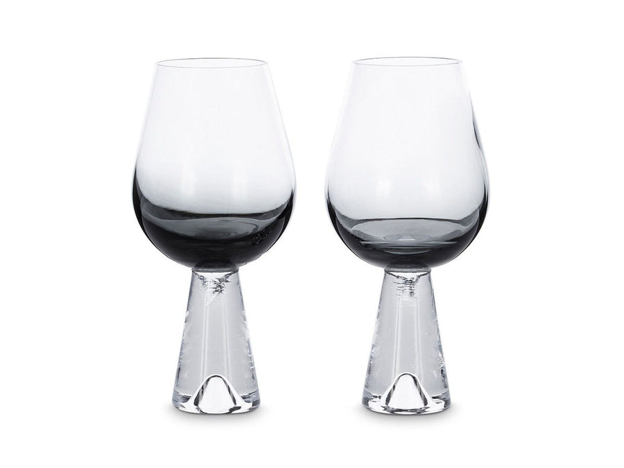 Tank Wine Glass 2P Black