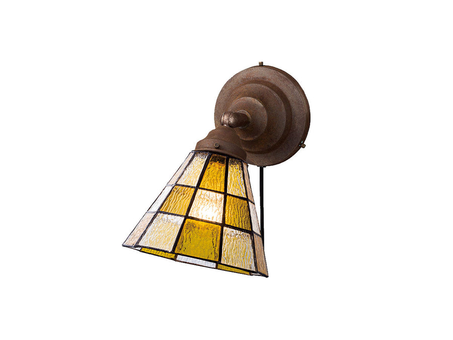 CUSTOM SERIES Basic Wall Lamp × Stained Glass Checker