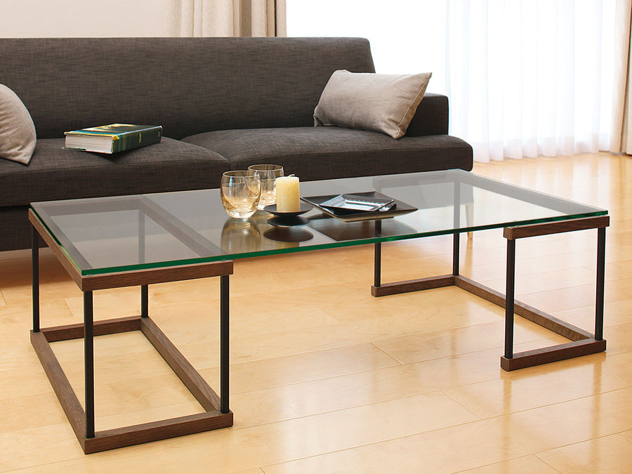 GLASS LIVING TABLE W120