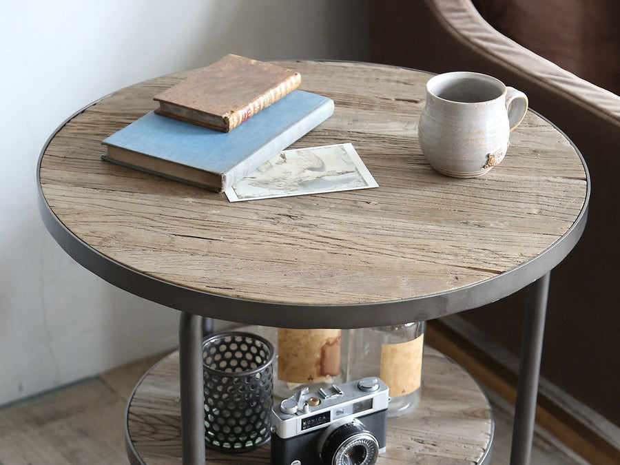 DOUBLE SIDE TABLE