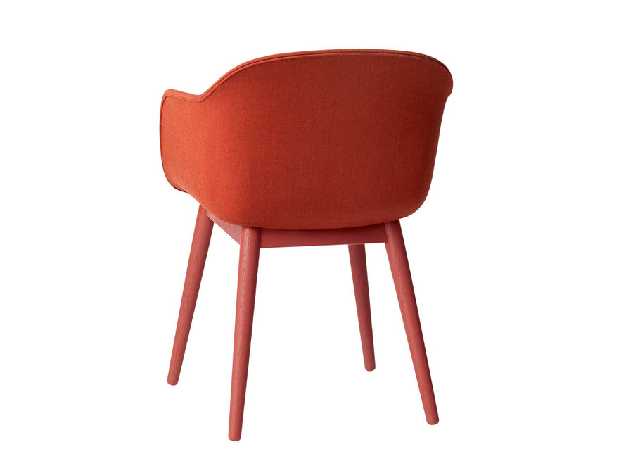 FIBER ARMCHAIR WOOD BASE