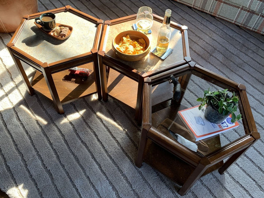 BROOKS HEXAGON TABLE