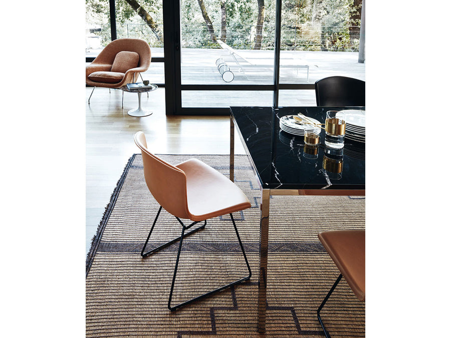 Bertoia Collection Side Chair in Cowhide