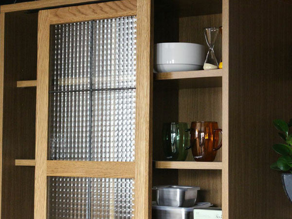 cadeal slide glass cabinet low