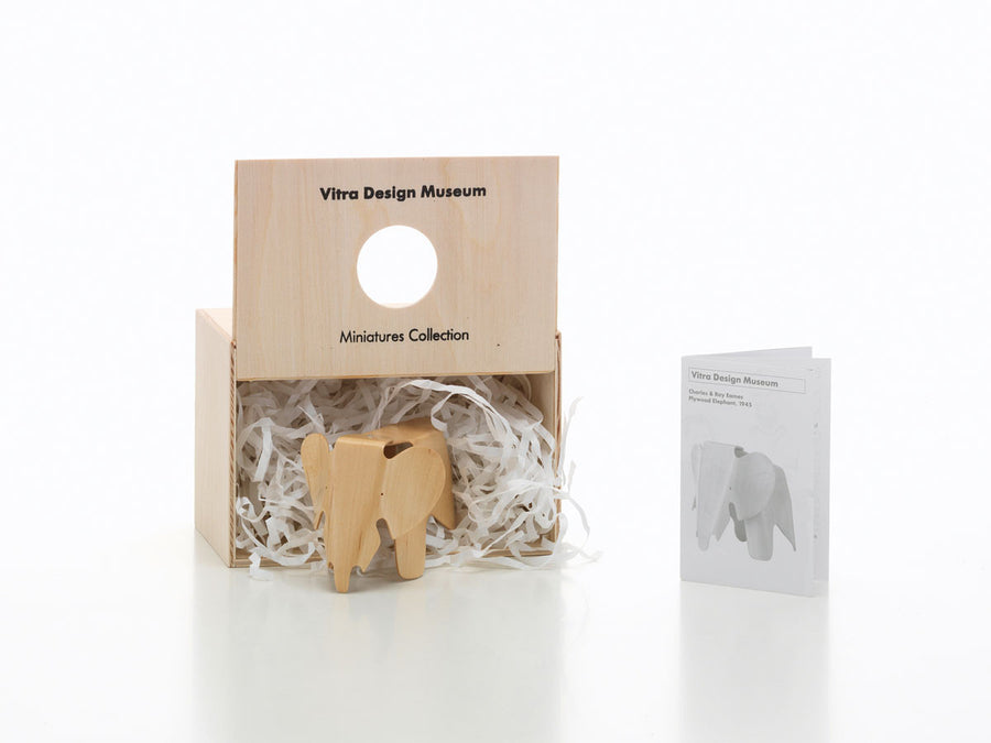 Miniatures Collection Plywood Elephant natural