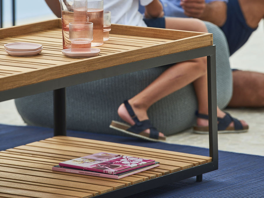 Level Coffee Table Rectangular Teak