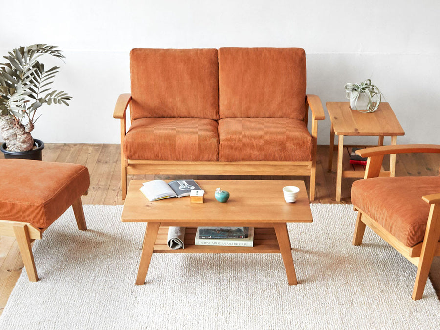 Bothy Corduroy Ottoman