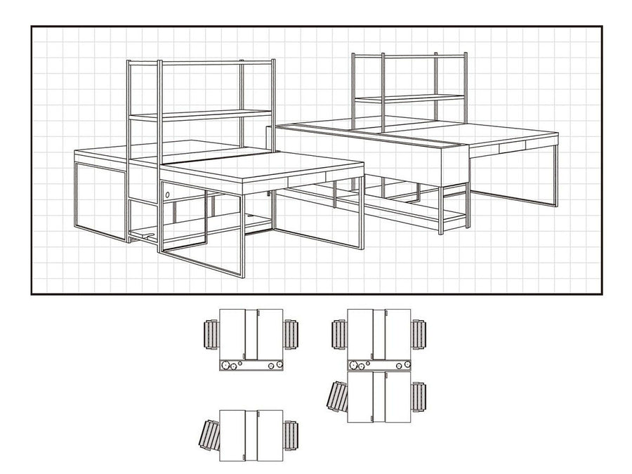 DOCK OFFICE SERIES SHELF