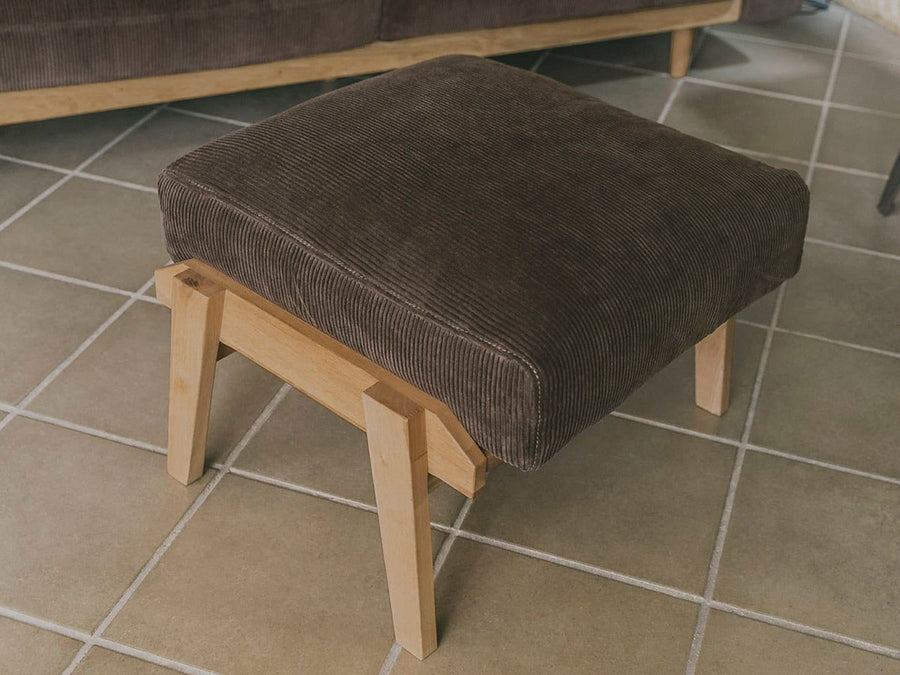 Bothy Corduroy Ottoman