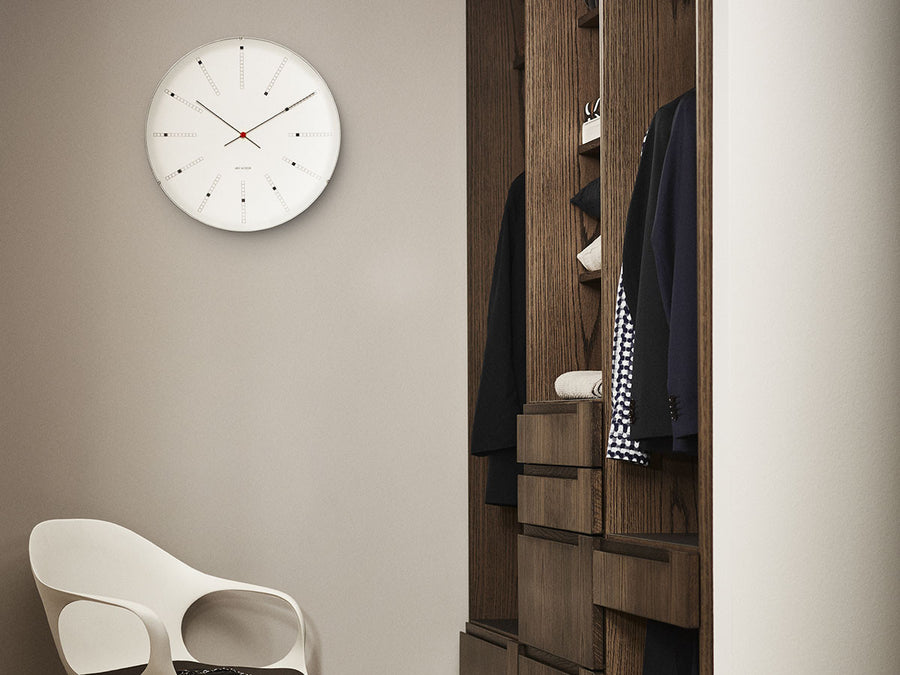 ARNE JACOBSEN Bankers Wall Clock