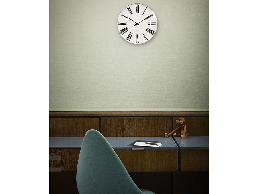 ARNE JACOBSEN Roman Wall Clock