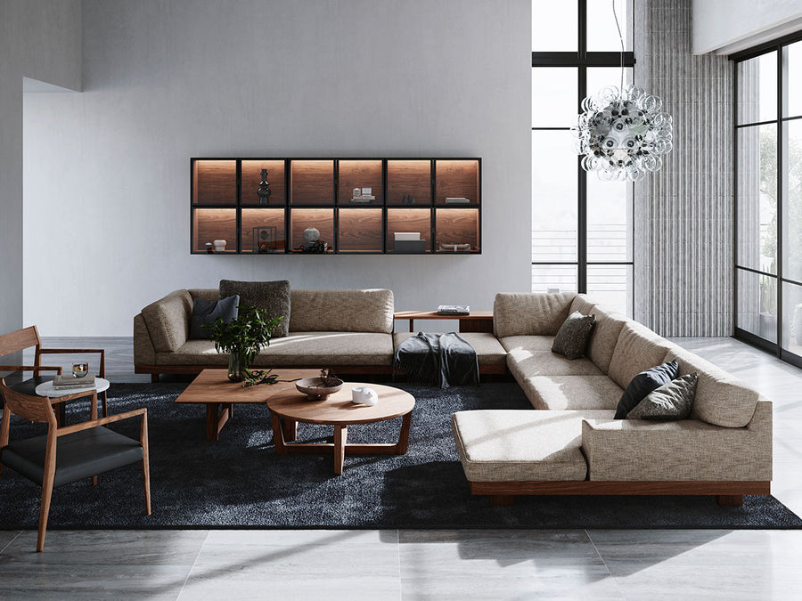 DANISH ONE ARM SOFA