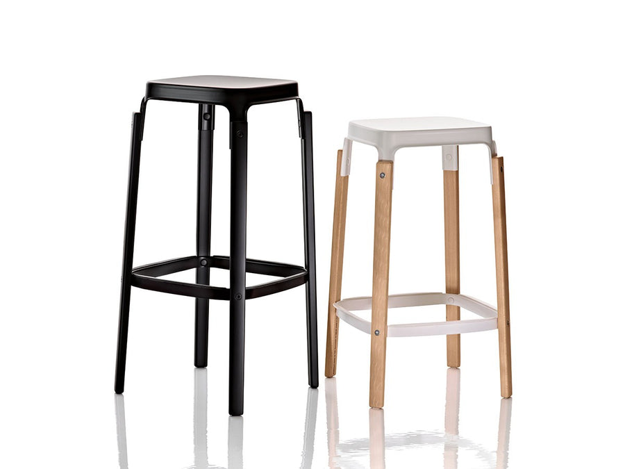 STEELWOOD STOOL