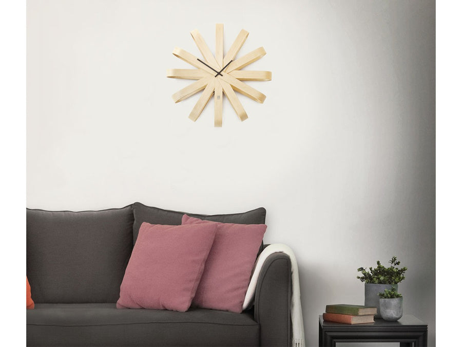 Ribbonwood Wall Clock