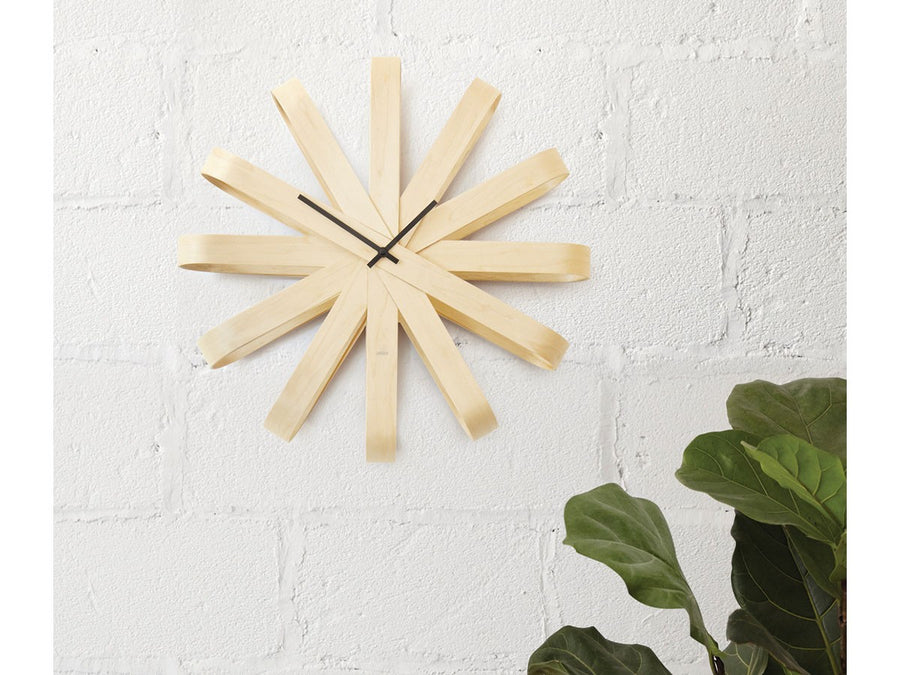 Ribbonwood Wall Clock