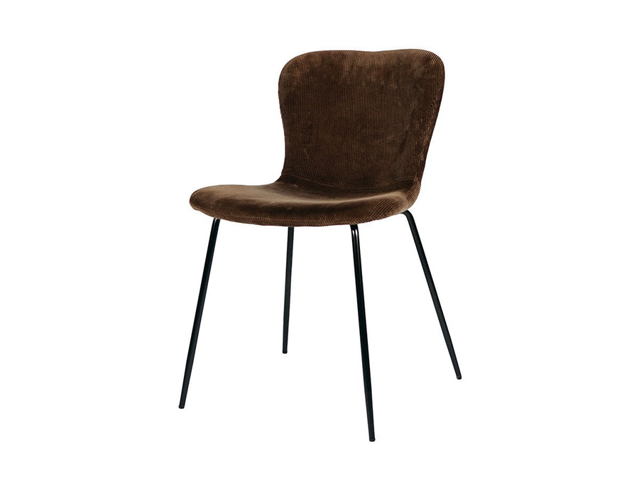 zip design chair corduroy