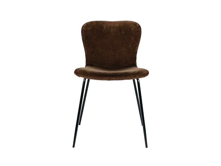 zip design chair corduroy