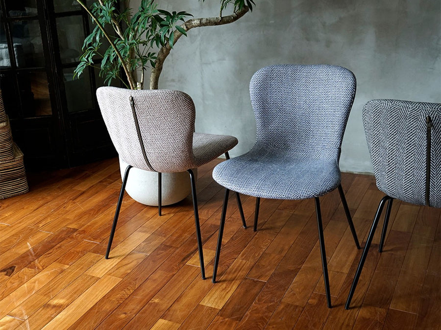 zip design chair herringbone