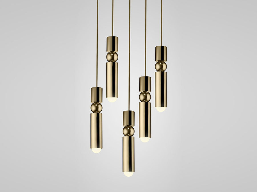 FULCRUM CHANDELIER 5 PIECE