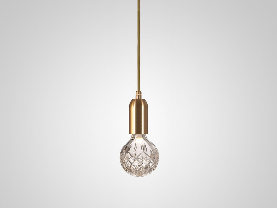 CRYSTAL BULB PENDANT