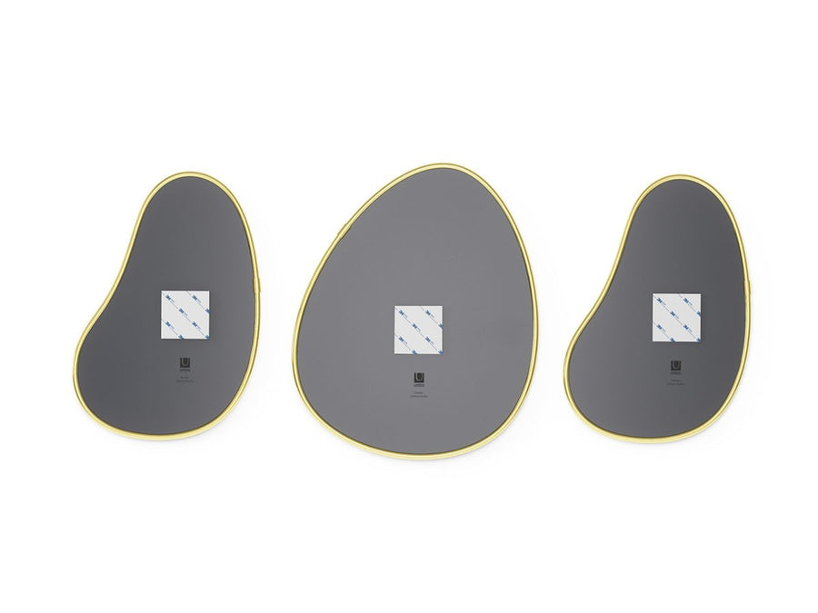 Hubba Pebble Mirror Set of 3