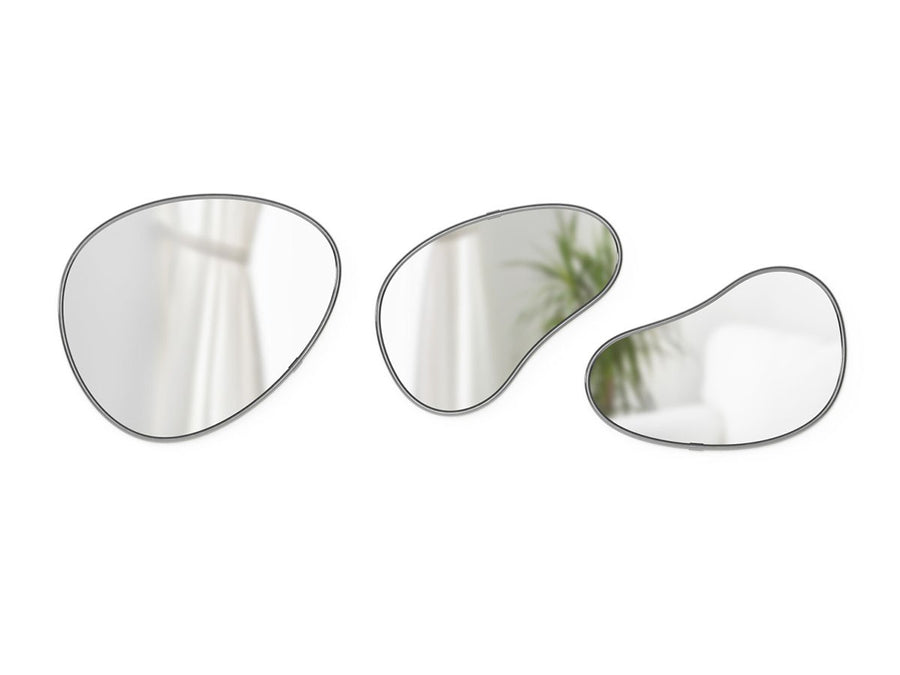 Hubba Pebble Mirror Set of 3