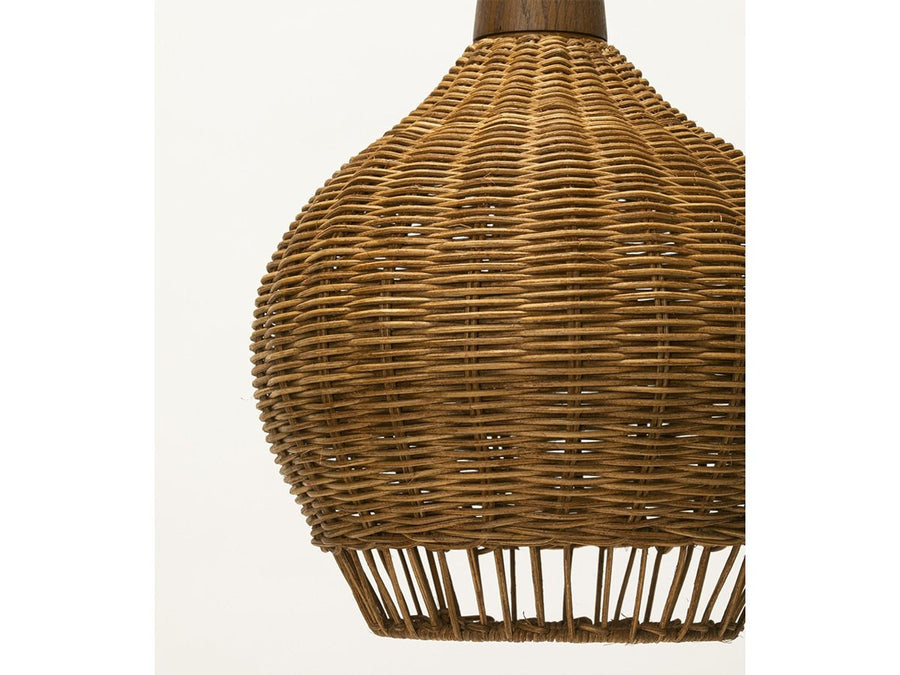 WICKER LAMP