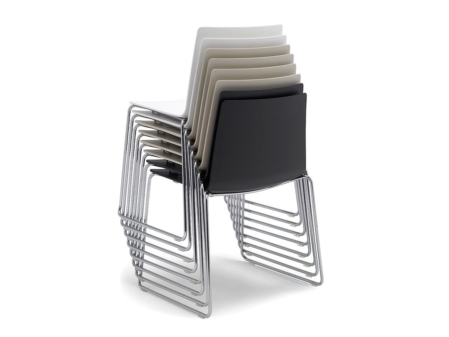 Flex Chair Stackable Chair Thermo-polymer Shell