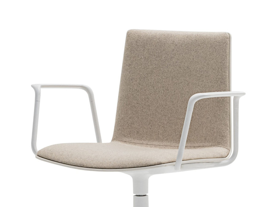 Flex High Back Stackable Chair Fully Upholstered Shell