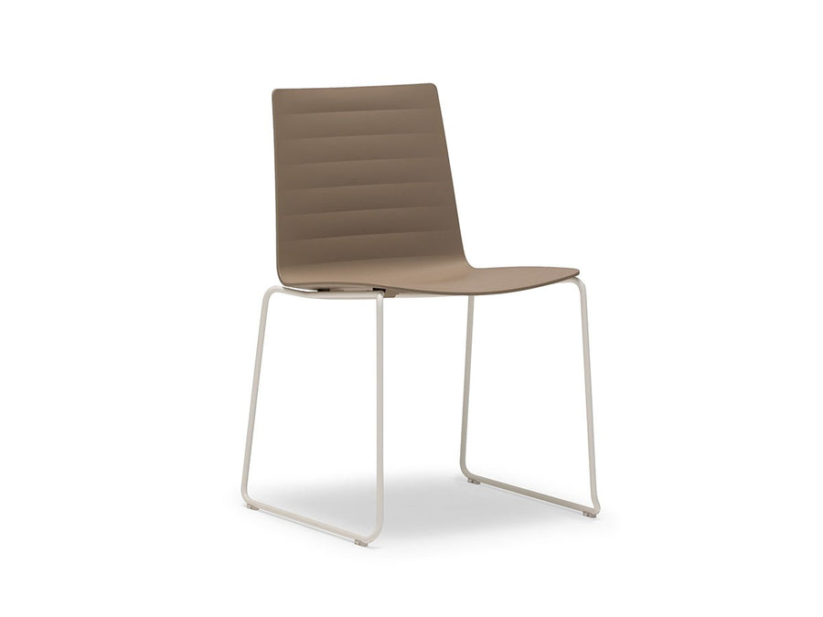 Flex High Back Stackable Chair Thermo-polymer Shell