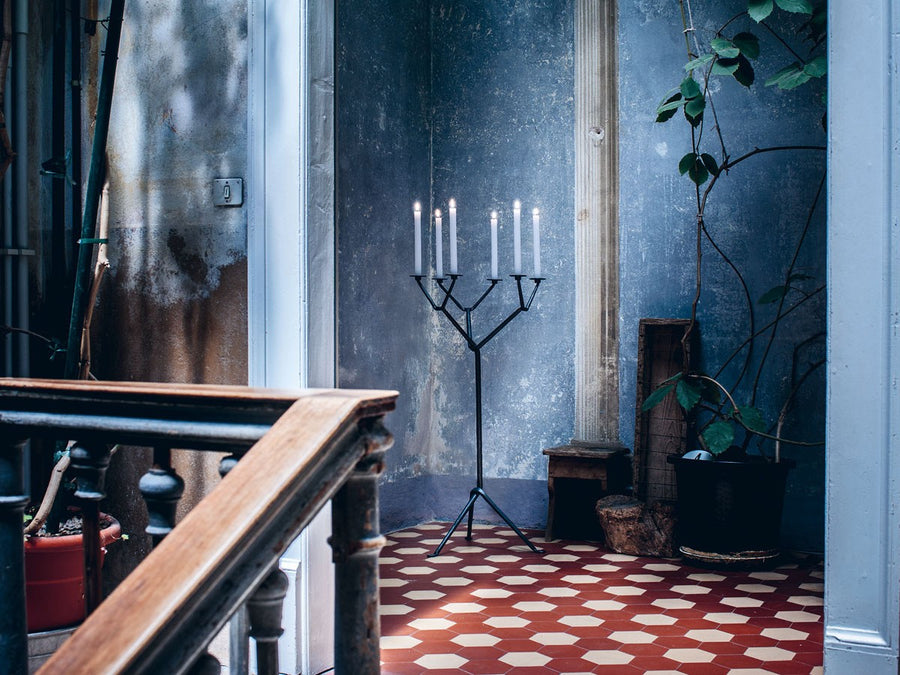 Officina Floor candle holder