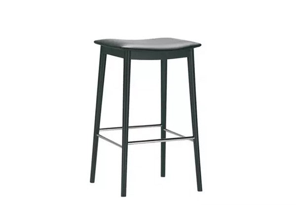 Smile Backless Counter Stool with Upholstered Seat