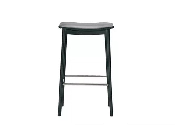 Smile Backless Counter Stool with Upholstered Seat